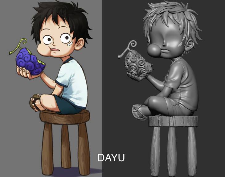 DAYU - Luffy vs Kaido - Image 9