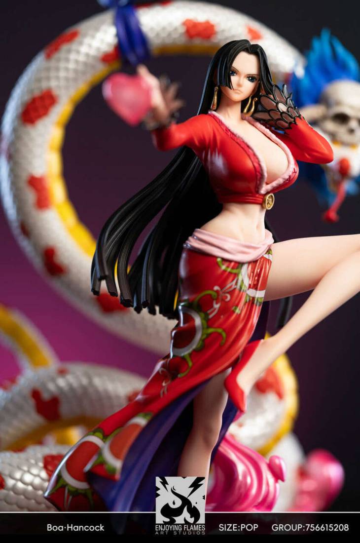 Enjoying Flames - Boa Hancock - Image 2