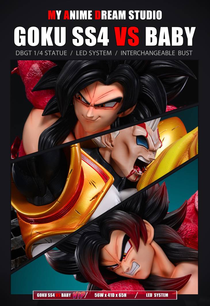MAD - SSJ4 Goku vs Baby Vegeta - Image 13