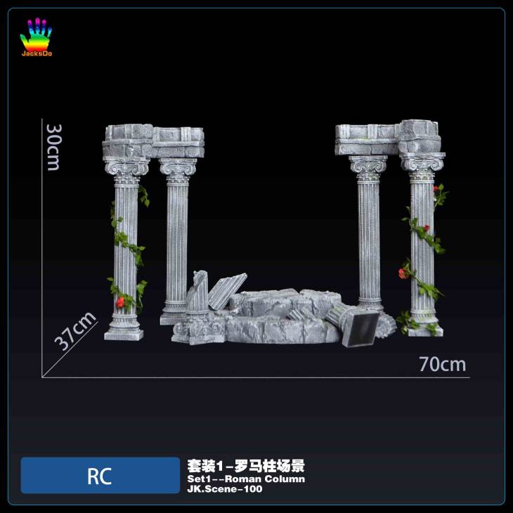 JacksDo - Athena Roman Column Scene Base - Image 13