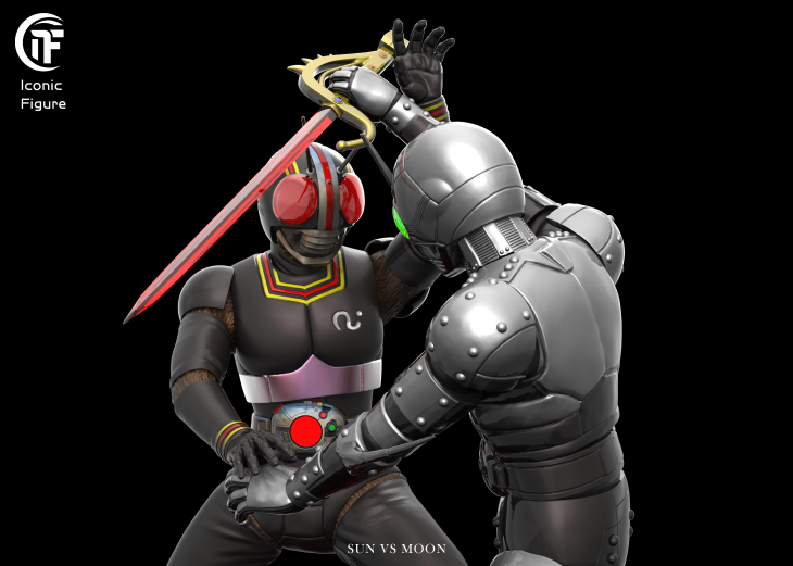 Iconic Figure - Kamen Rider Black Sun vs Shadow Moon - Image 3