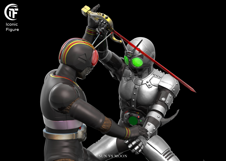 Iconic Figure - Kamen Rider Black Sun vs Shadow Moon - Image 7