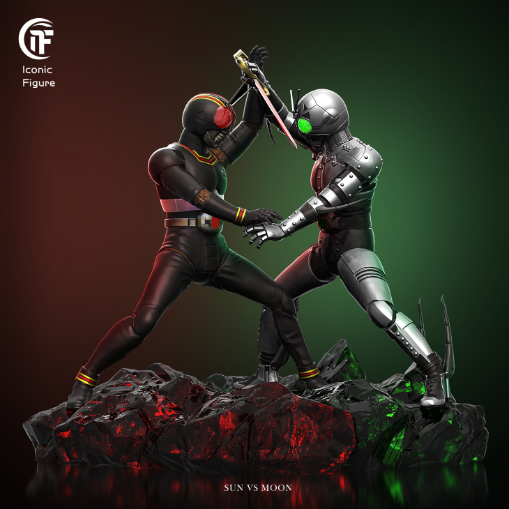 Iconic Figure - Kamen Rider Black Sun vs Shadow Moon - Image 4