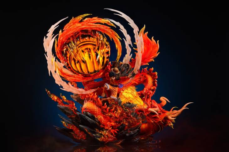 RanDian - Luffy vs Fire Dragon