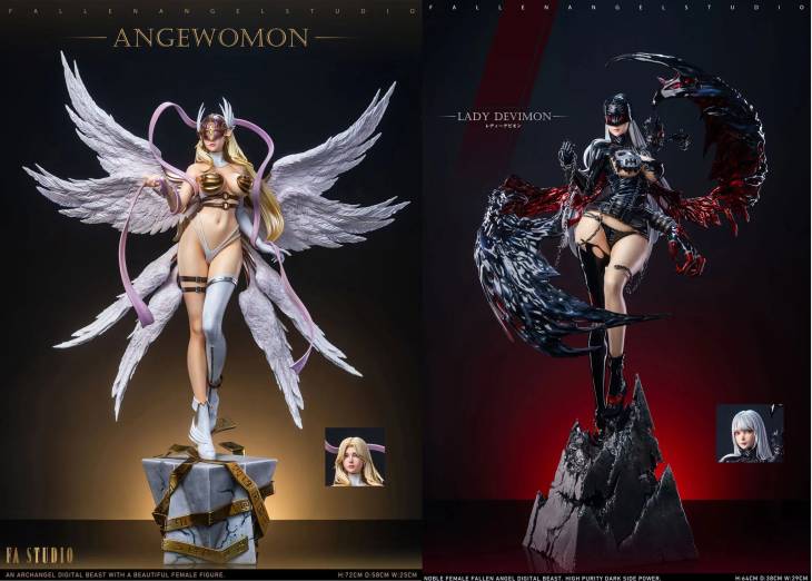 FA - Angewomon and LadyDevimon - Image 5