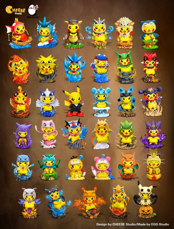Cheese x EGG - Pikachu cos Kangaskhan - Image 2