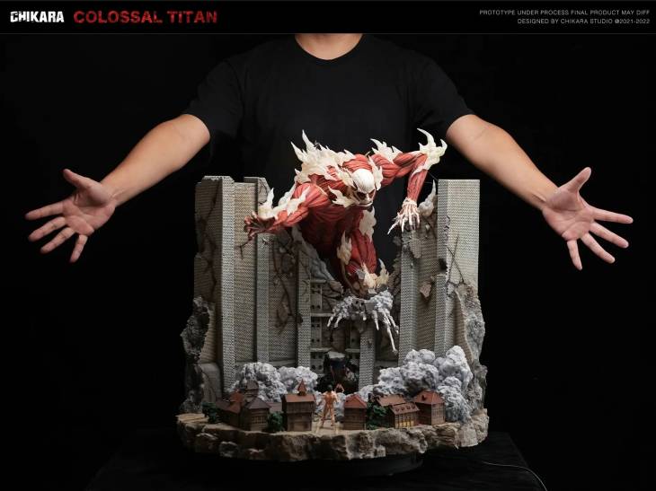 Chikara - Colossal Titan StatueCorp