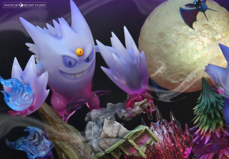 Crescent - Gengar Family StatueCorp