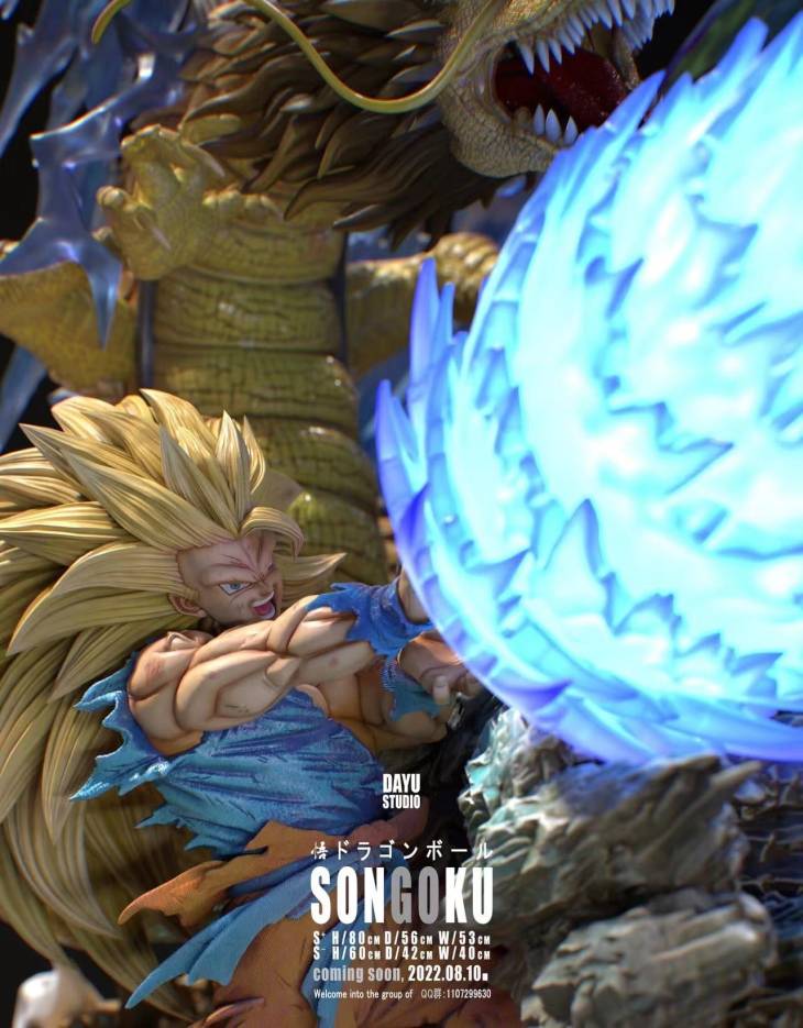 Dayu - SSJ3 Goku StatueCorp