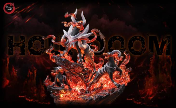 Fantasy - Houndoom StatueCorp