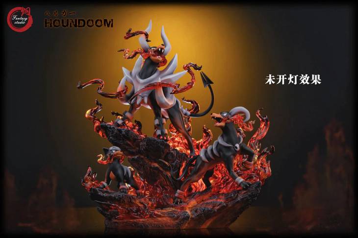 Fantasy - Houndoom StatueCorp