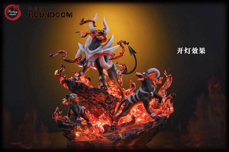 Fantasy - Houndoom StatueCorp