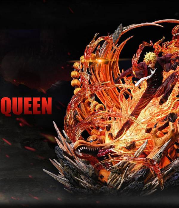 Fantasy - Sanji vs Queen StatueCorp