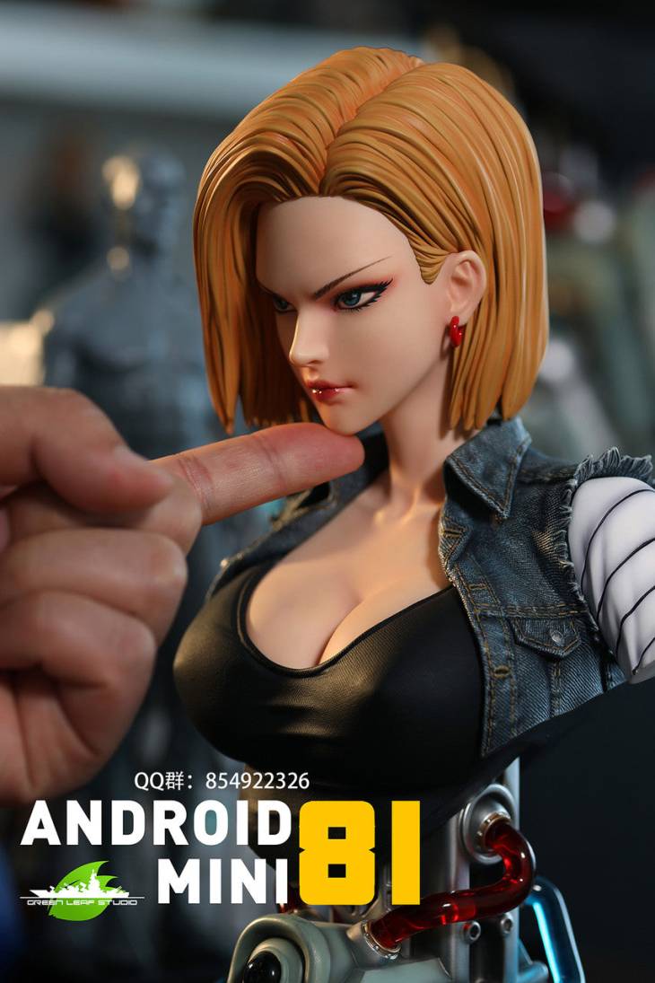 Green Leaf - Android 18 StatueCorp
