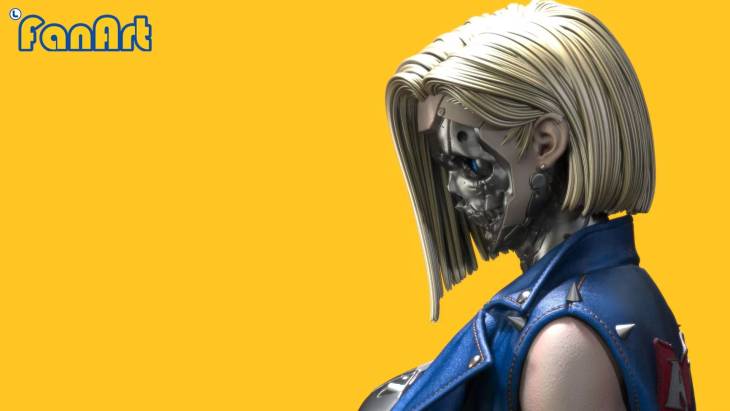 Fan Art - Android 18 - Image 9