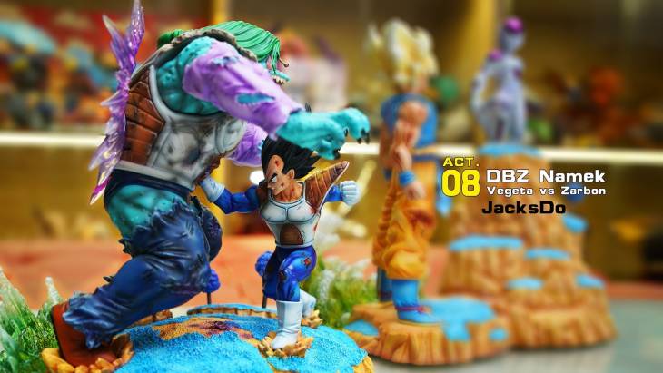 JacksDo - Vegeta vs Zarbon StatueCorp