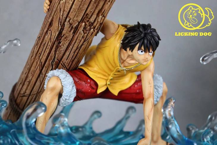 Licking Dog - Luffy StatueCorp
