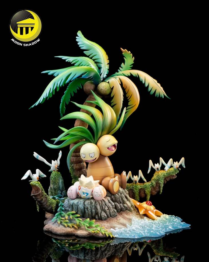 Moon Shadow - Exeggutor, Exeggcute and Togepi StatueCorp