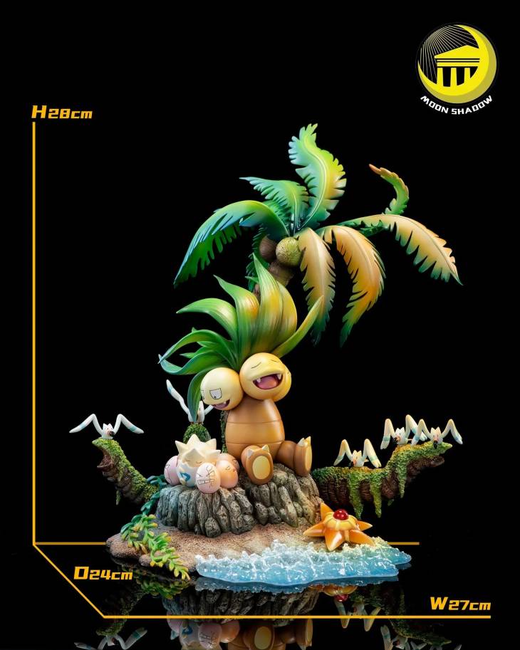 Moon Shadow - Exeggutor, Exeggcute and Togepi StatueCorp