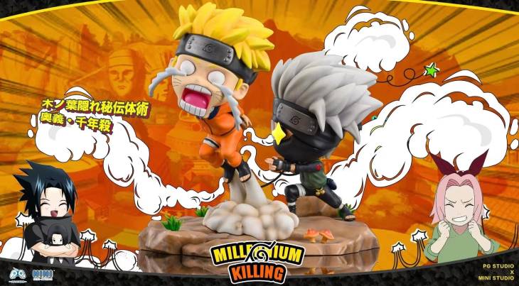 PG x Mini - Naruto and Kakashi StatueCorp