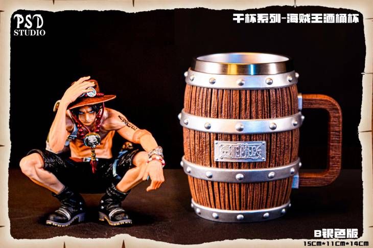PSD - Barrel Mug StatueCorp