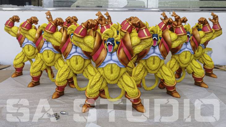 SA - Golden Ozaru Baby Vegeta StatueCorp