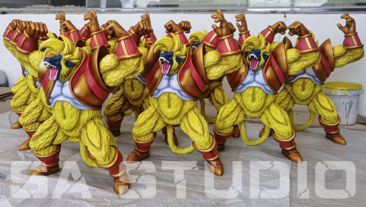 SA - Golden Ozaru Baby Vegeta StatueCorp