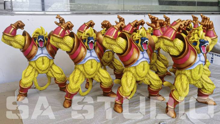 SA - Golden Ozaru Baby Vegeta StatueCorp