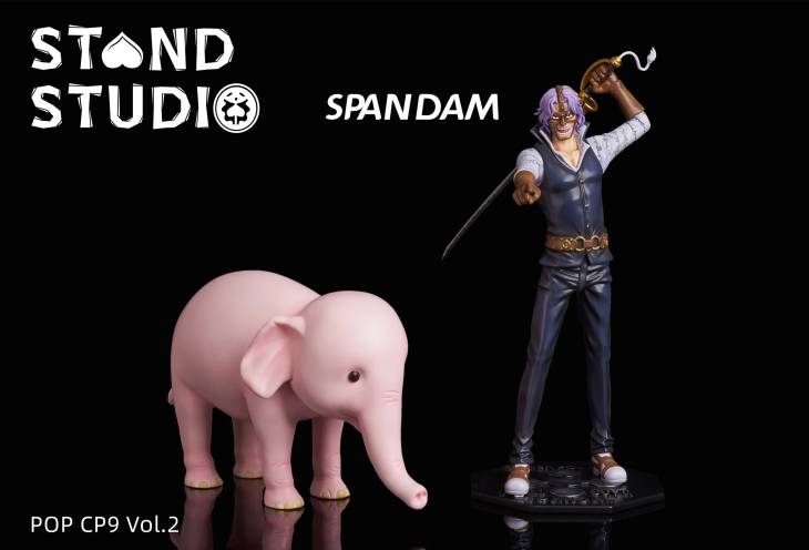 Stand - Spandam and Fukurou StatueCorp
