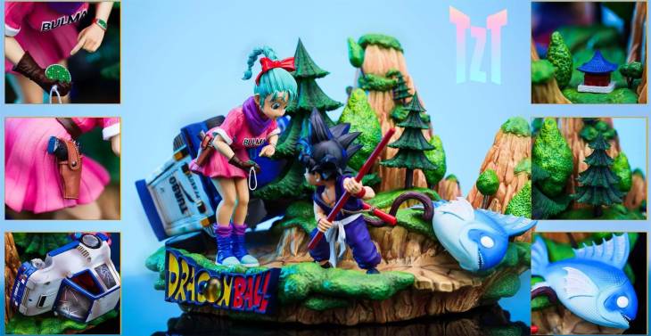 TZT - Goku and Bulma StatueCorp
