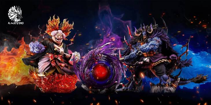 Tianji - Kaido vs Big Mom StatueCorp