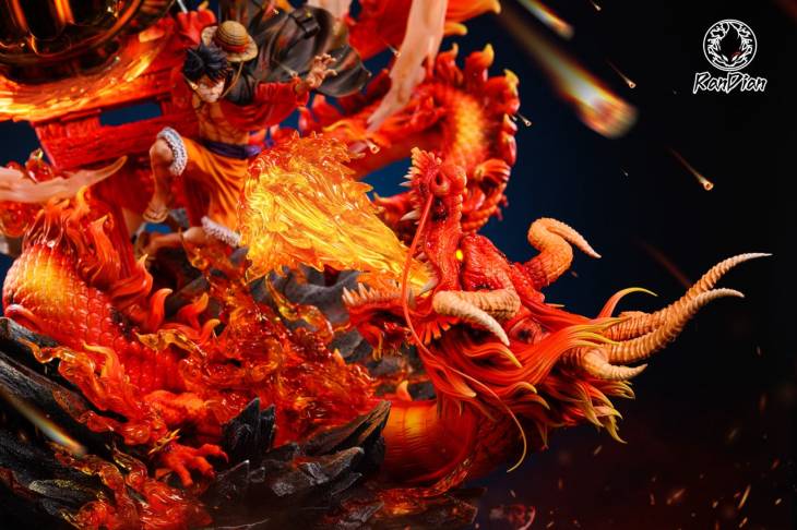 RanDian - Luffy vs Fire Dragon - Image 8