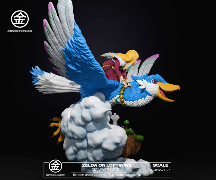 Kintsukuroi - Princess Zelda On Loftwing Skyward Sword - Image 5