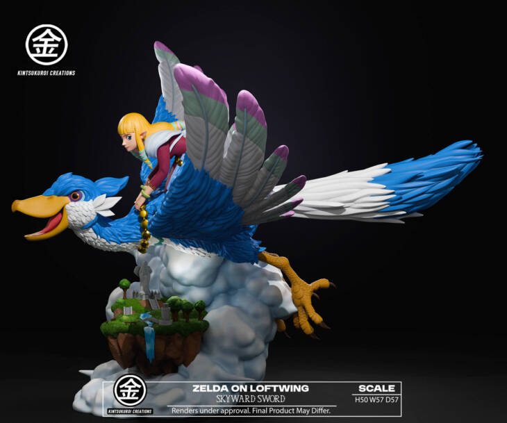 Kintsukuroi - Princess Zelda On Loftwing Skyward Sword - Image 4