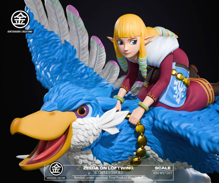 Kintsukuroi - Princess Zelda On Loftwing Skyward Sword - Image 3